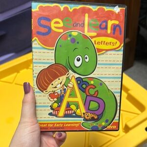 See and Learn Letters DVD